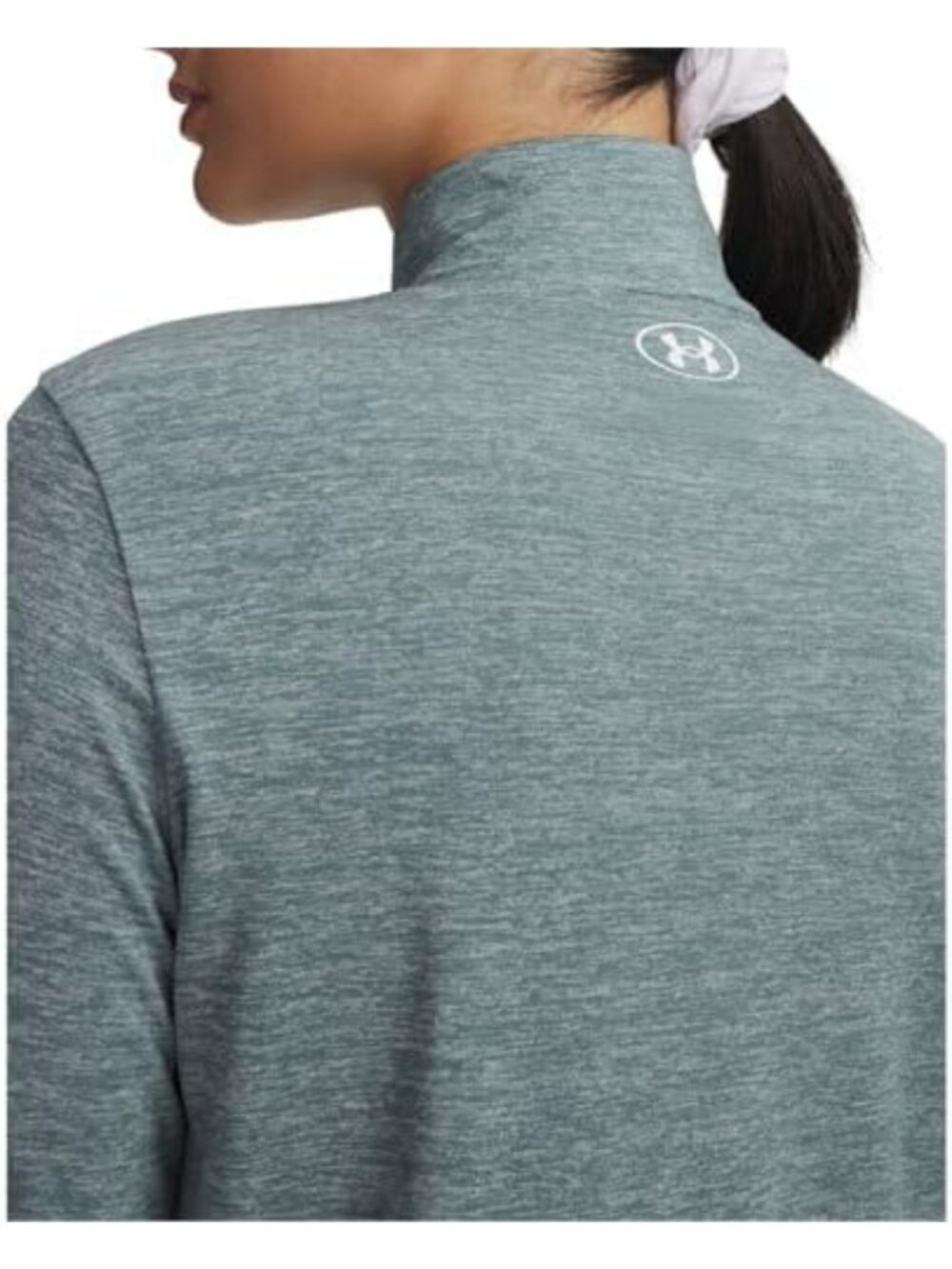 Women's Tech Twist Quarter Zip Pullover - Lightweight, Breathable, Athletic Fit - Picture 3 of 3